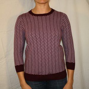 J. Crew Collection Cashmere Herringbone Sweater